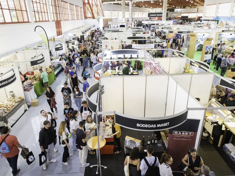 Panorámica de la Feria de los Pueblos y Sabores de Nuestra Tierra en la última edición